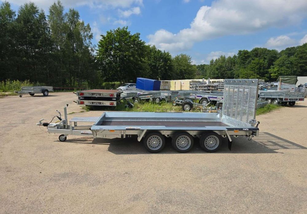 Martz Przyczepa do przewozu minikoparki Martz Bau 3 3500 kg 350 x 183 cm  Przyczepa do przewozu minikoparki Martz Bau 3 3500 kg 350 x 180 cm