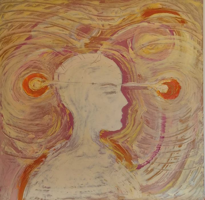 Obraz bioenergoterapeuty bardzo duży