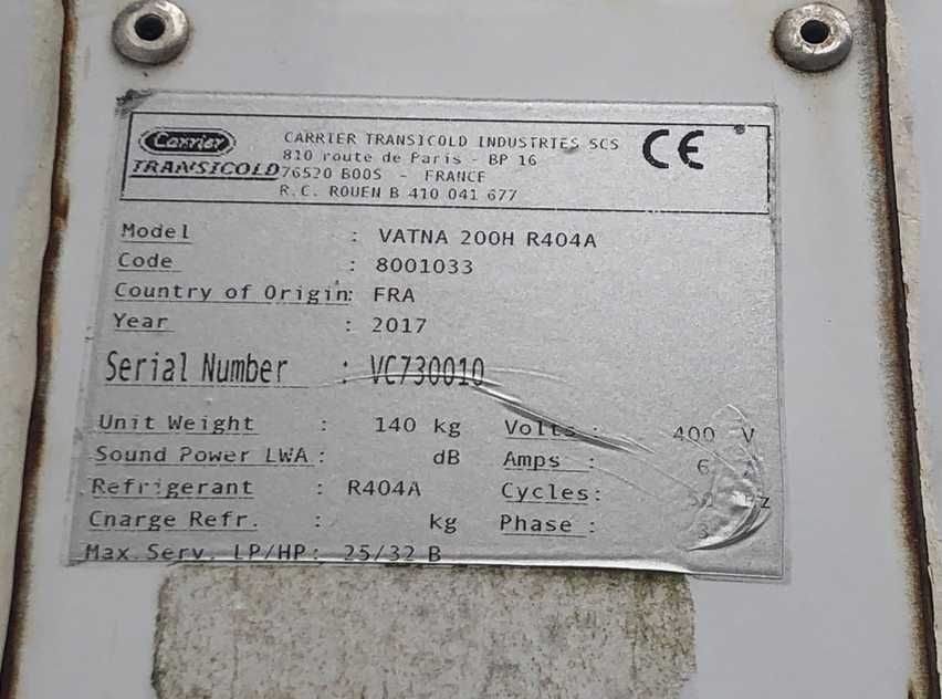 Wynajem terminowy Mroźni Chłodni Lodowni Kontener Opel Vivaro 125 L2H1