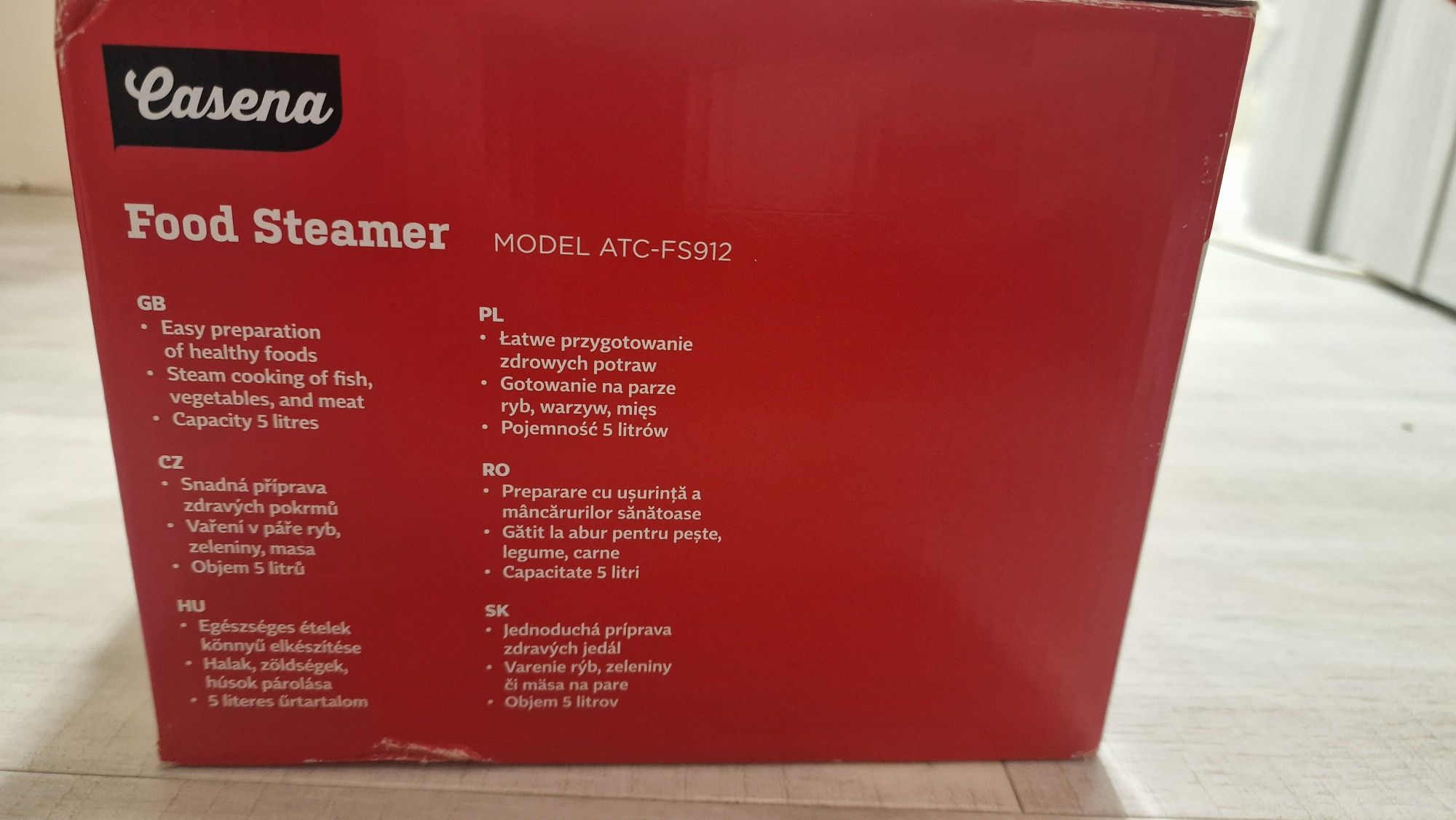 Urządzenie do gotowania na parze Casena