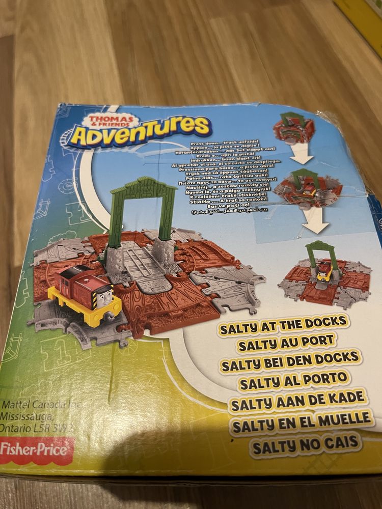 Thomas & Friends adventure, Salty, tory, lokomotywa, pociąg