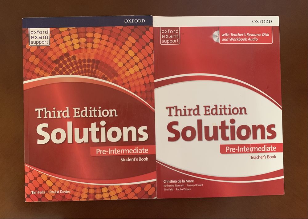 Solutions Teacher’s book Pre-Intermediate