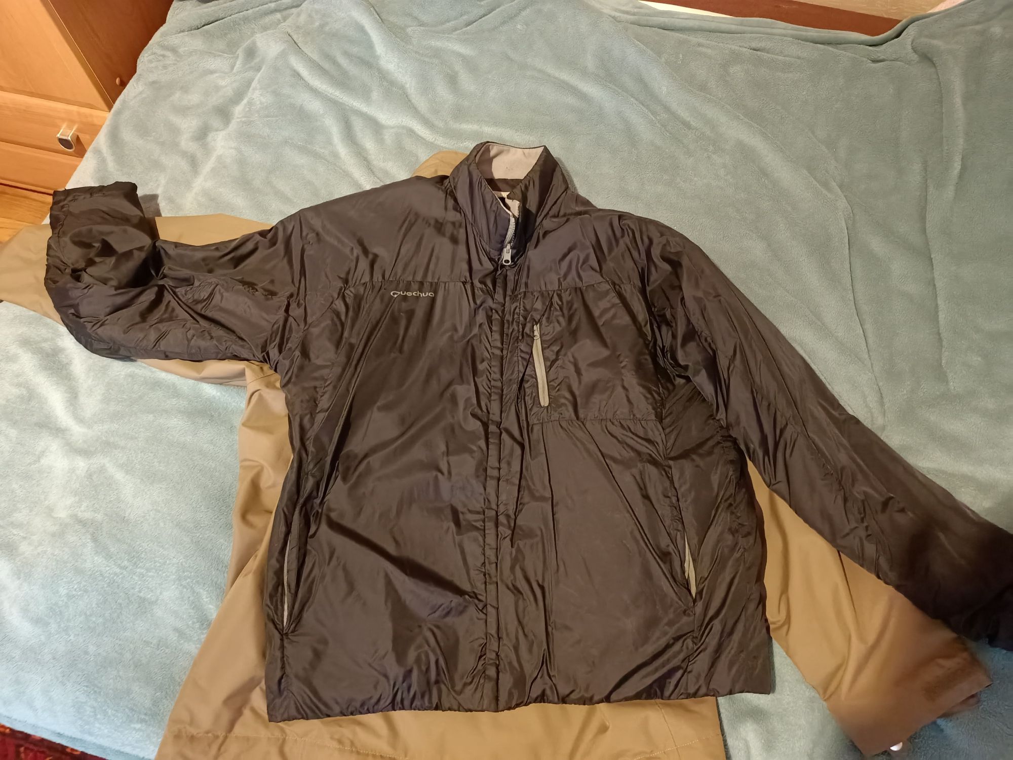 Kurtka męska jesienna 2w1 Quechua XL