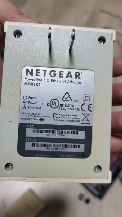 Інтернет через електромережу NETGEAR HDX101