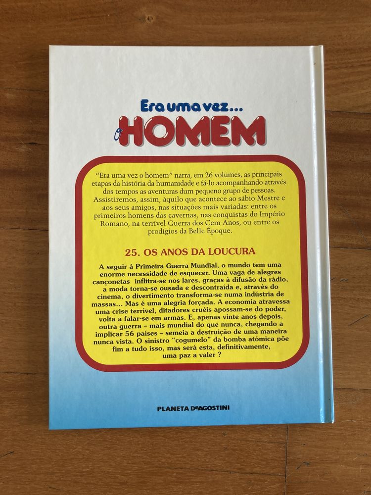 Coleção ERA UMA VEZ O HOMEM (livros infantis)