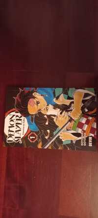 Livro demon slayer 1