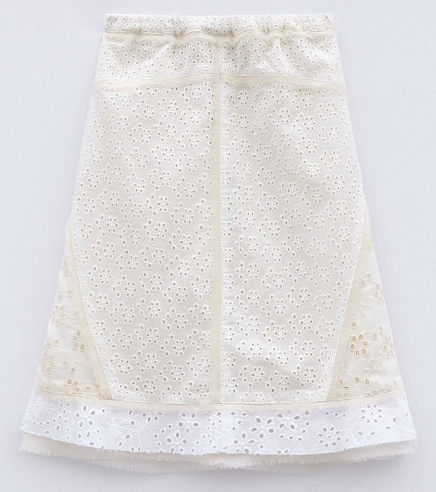 Zara  komplet spódnica + top z haftem szwajcarskim 12 13 lat