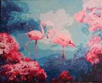 Продам  картину Фламинго