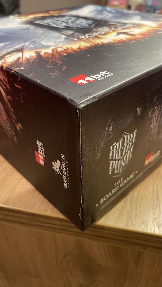 Gra planszowa Frostpunk z dodatkami i matą