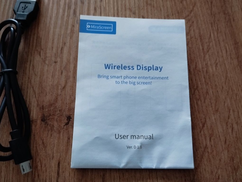 Wireless Display bezprzewodowy adapter Wifi