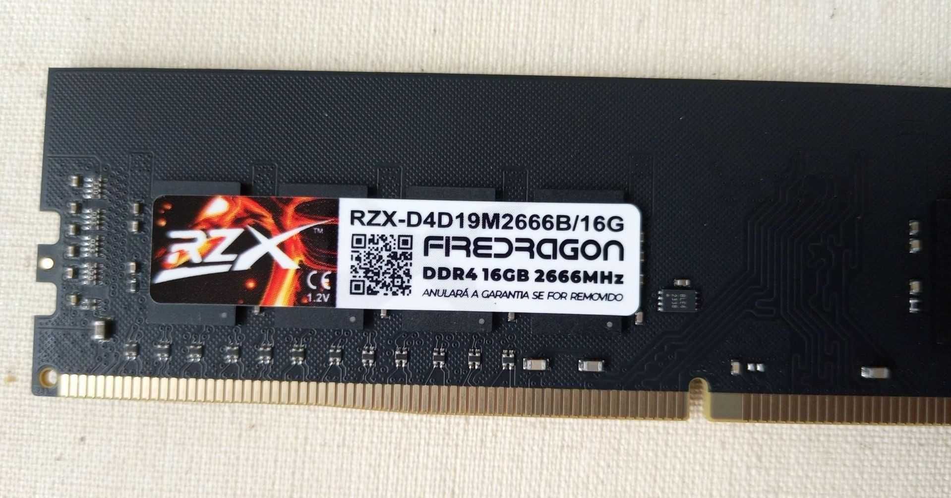 Оперативная память для ПК RZX DIMM DDR4 16 GB 2666 MHz