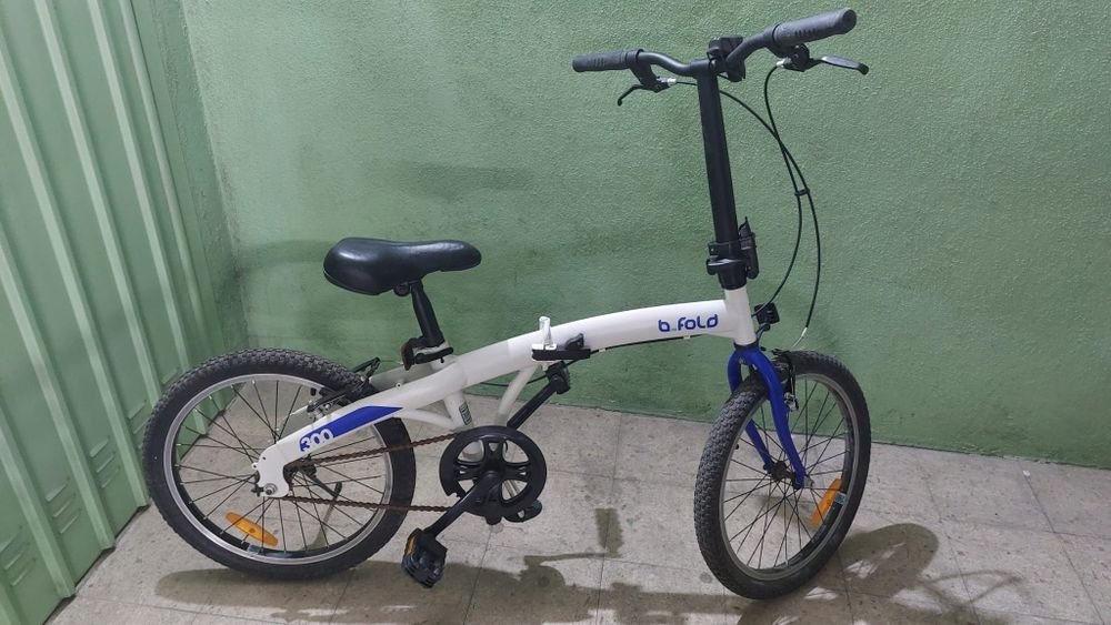 Bicicleta Decathlon B-Fold 300 Dobrável