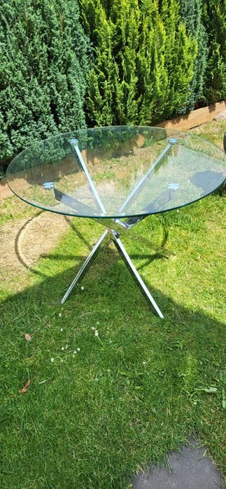 Szklany stolik średnica 97cm