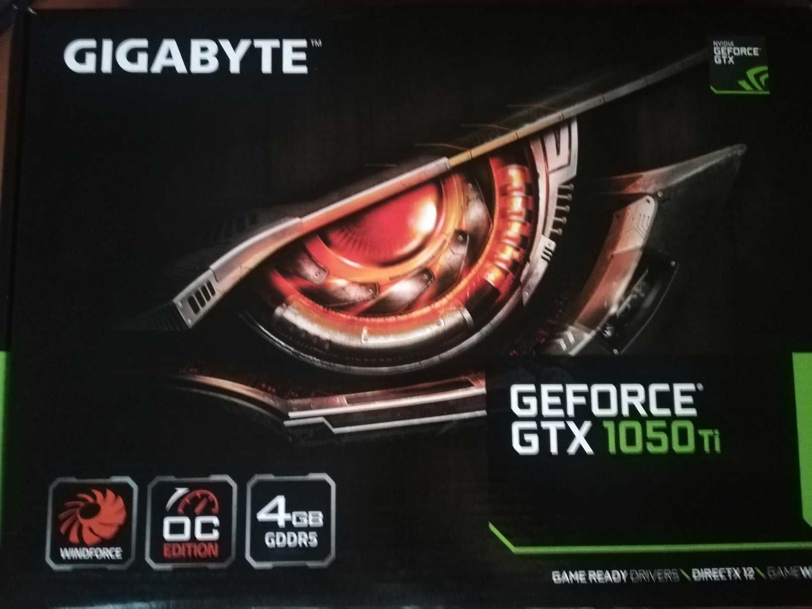 karta graficzna Gigabyte GEFORCE NVIDIA GTX 1050Ti 4GB DDR5