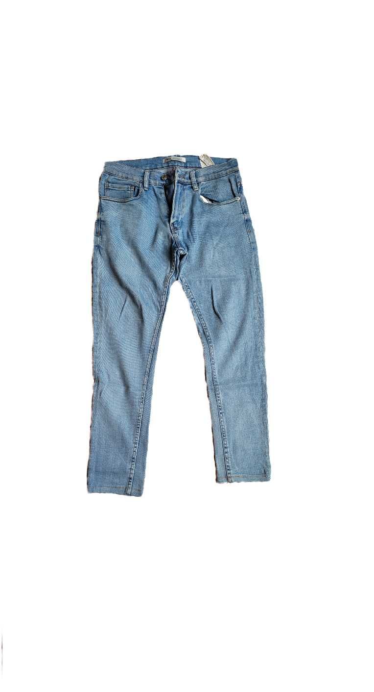 Jasnoniebieskie jeansy Zara, EU 38.