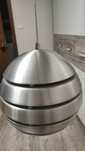Lampa kuchenna srebrna
