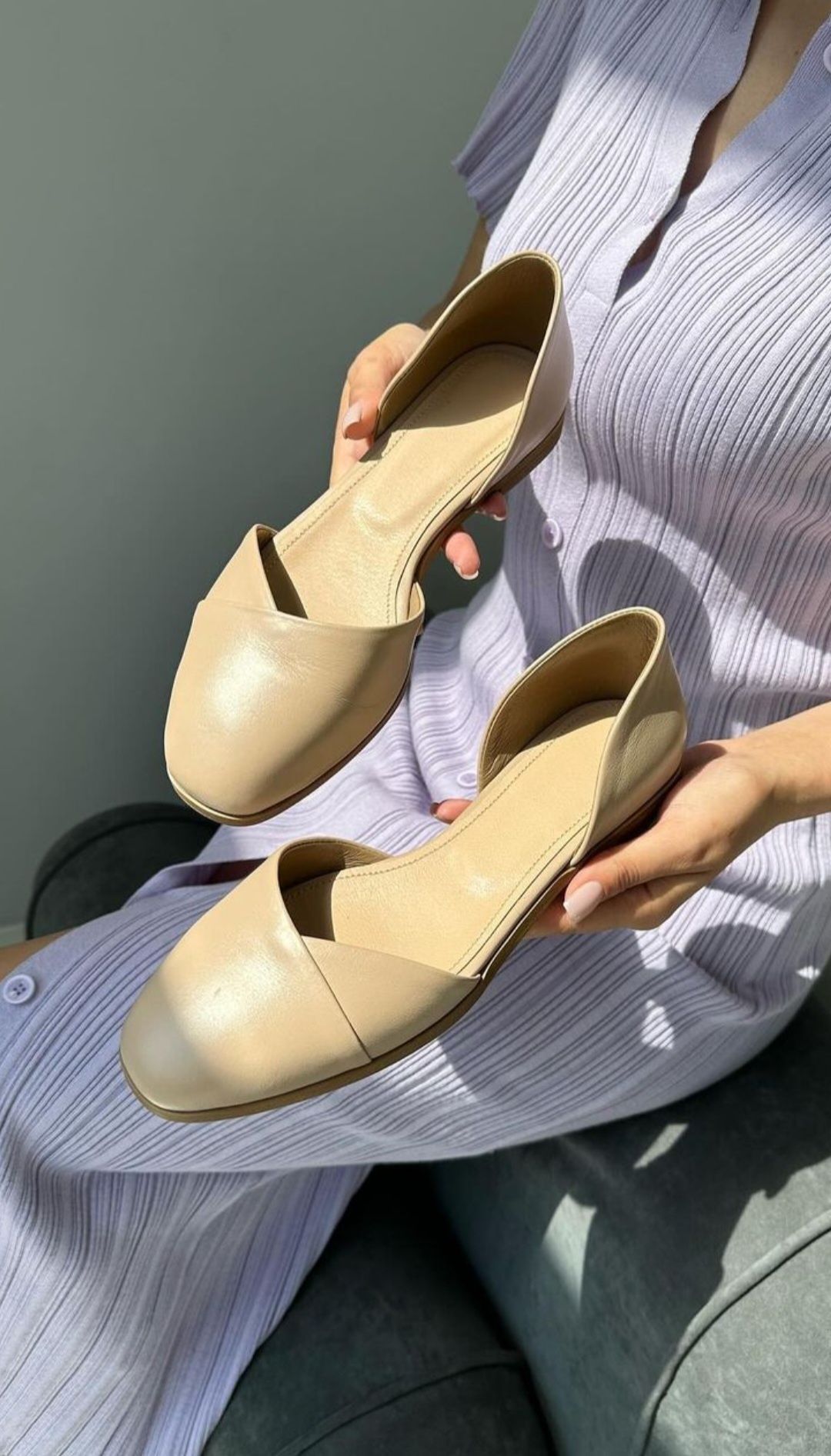Балетки, жіночі туфлі