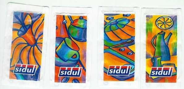 Série Pacotes Acucar Sidul - Receitas Embavil