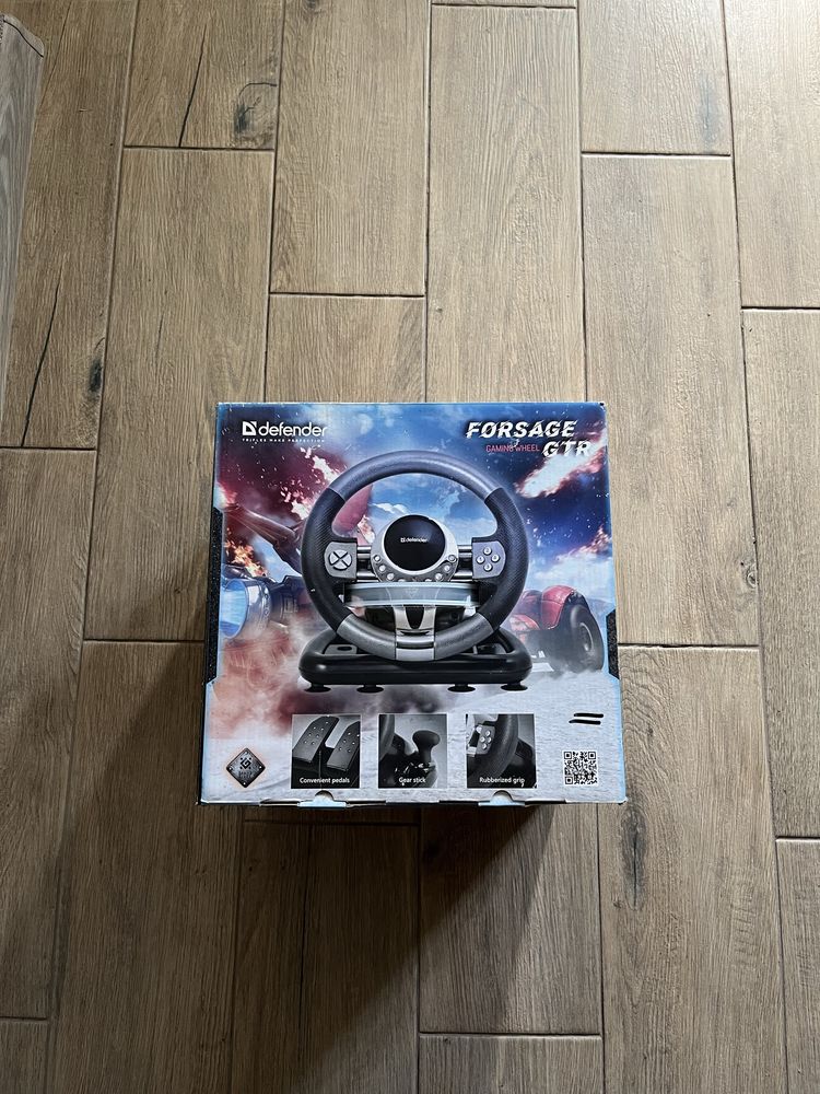 Кермо DEFENDER FORSAGE GTR gaming wheel