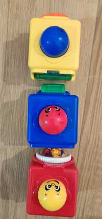 Fisher Price Aktywne klocki ze zwierzątkami