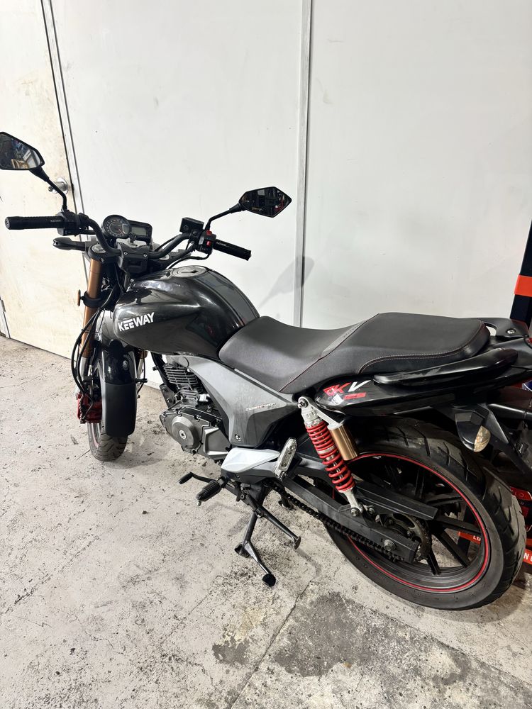 Keeway RKV 125 avariada