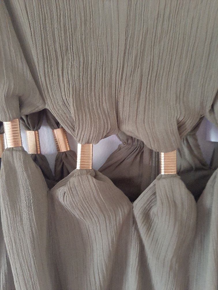 Sukienka maxi,długa asos,nowa,khaki