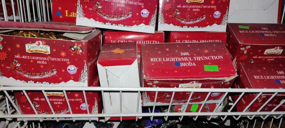 Lampki Choinkowe -TYLKO CAŁOŚĆ- Tanio - sprzedam lub zamienię.