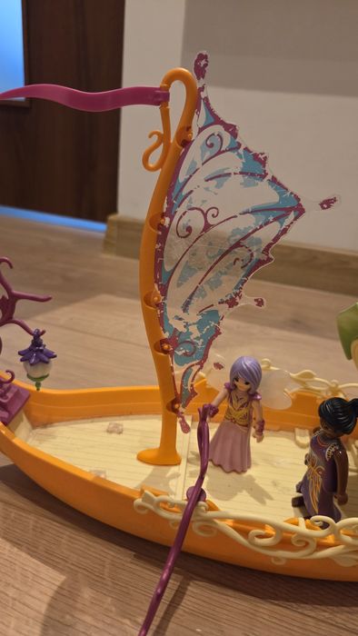 Łódź playmobil fairies z wróżkami