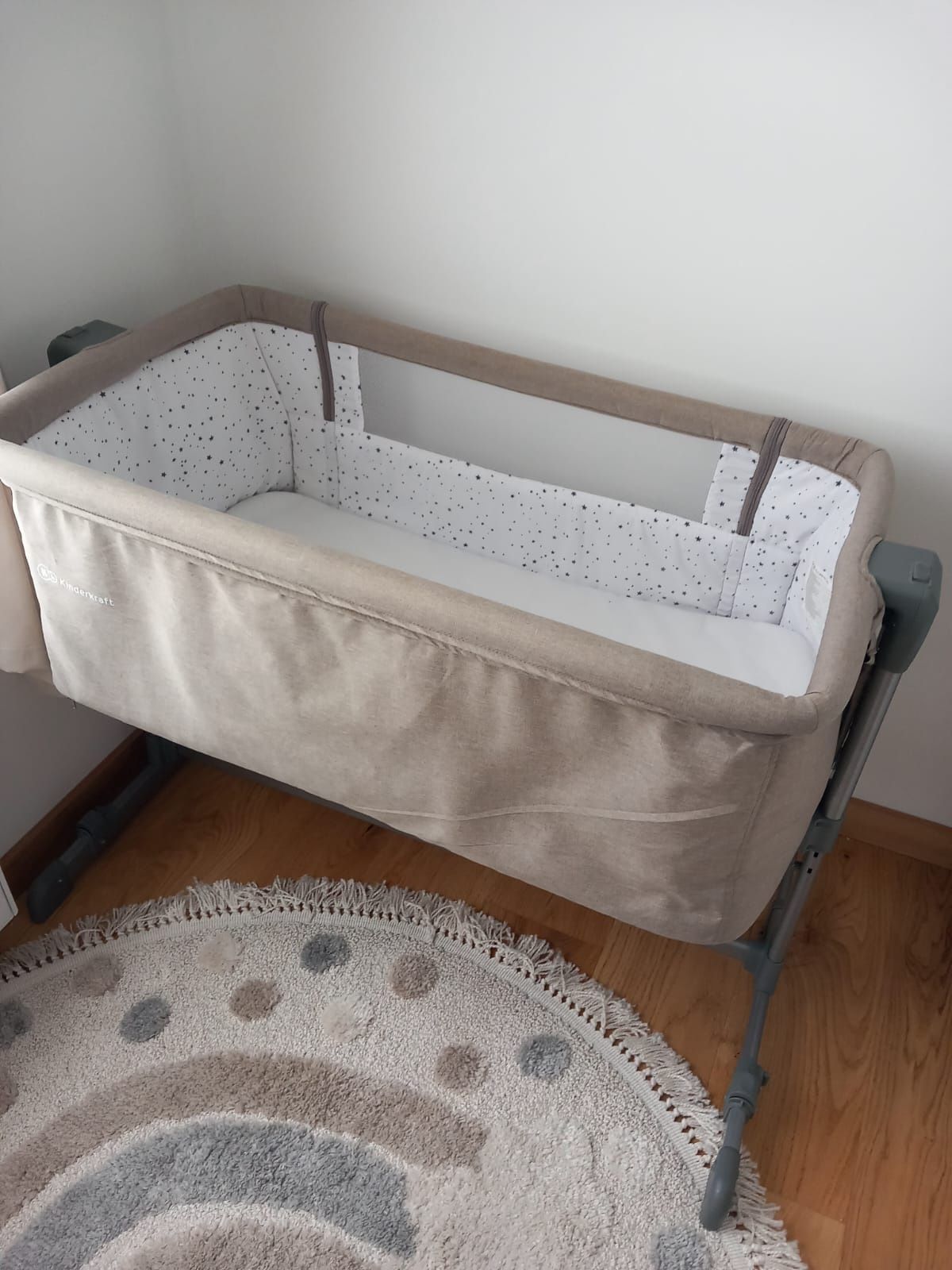 Łóżeczko, dostawka. Kinderkraft neste up