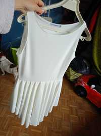Sukienka biała rozmiar XS