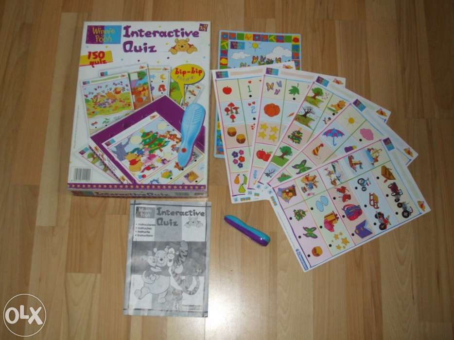 Jogo interativo Quiz - Winnie the Pooh