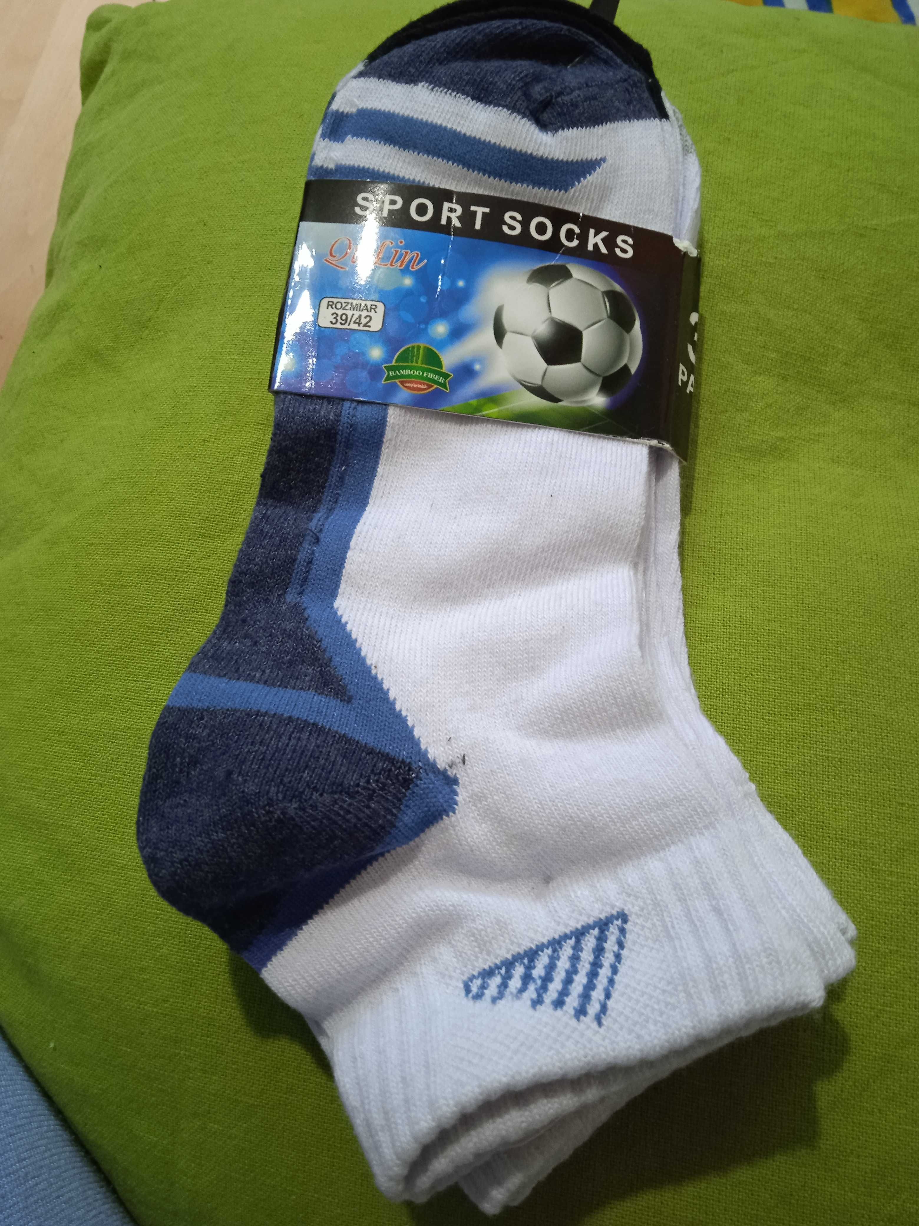 Stopki męskie 3 pak roz. 39-42 Sport Socks