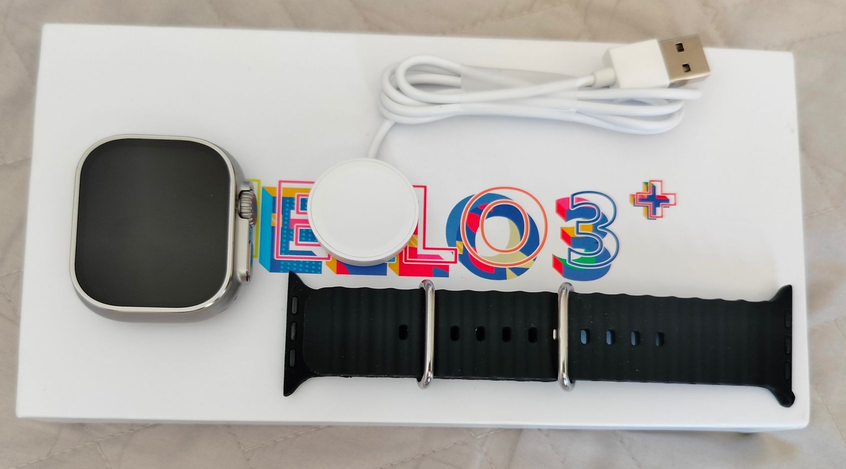 Smartwatch Hello Watch 3 + Plus (Watch Ultra)