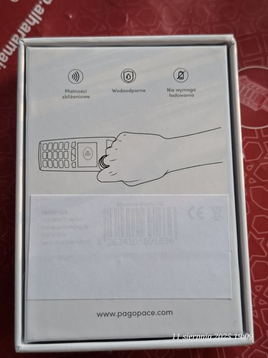 PAGOPACE  Obrączka płatnicza NFC  # 7