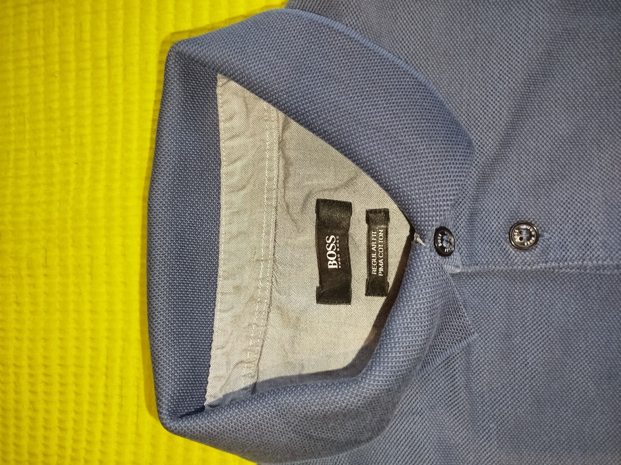 Polo azul escuro BOSS