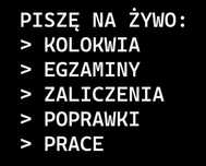 TANIE PRACE I PISANIE PROJEKTÓW - Informatyka, Studia, Zdawanie online