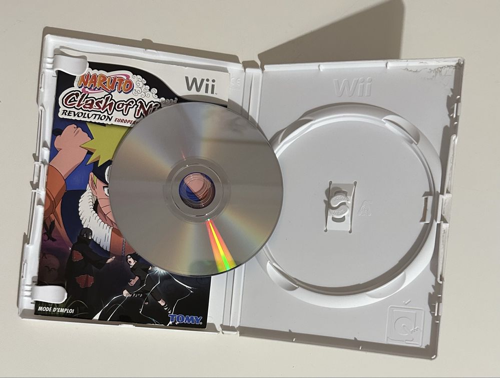 Naruto Clash of Ninja Revolution Wii versão Francesa