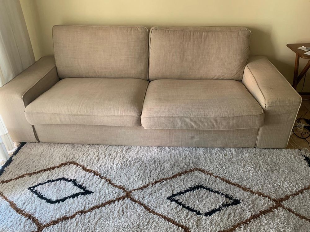 Sofá ikea kivik 3 lugares