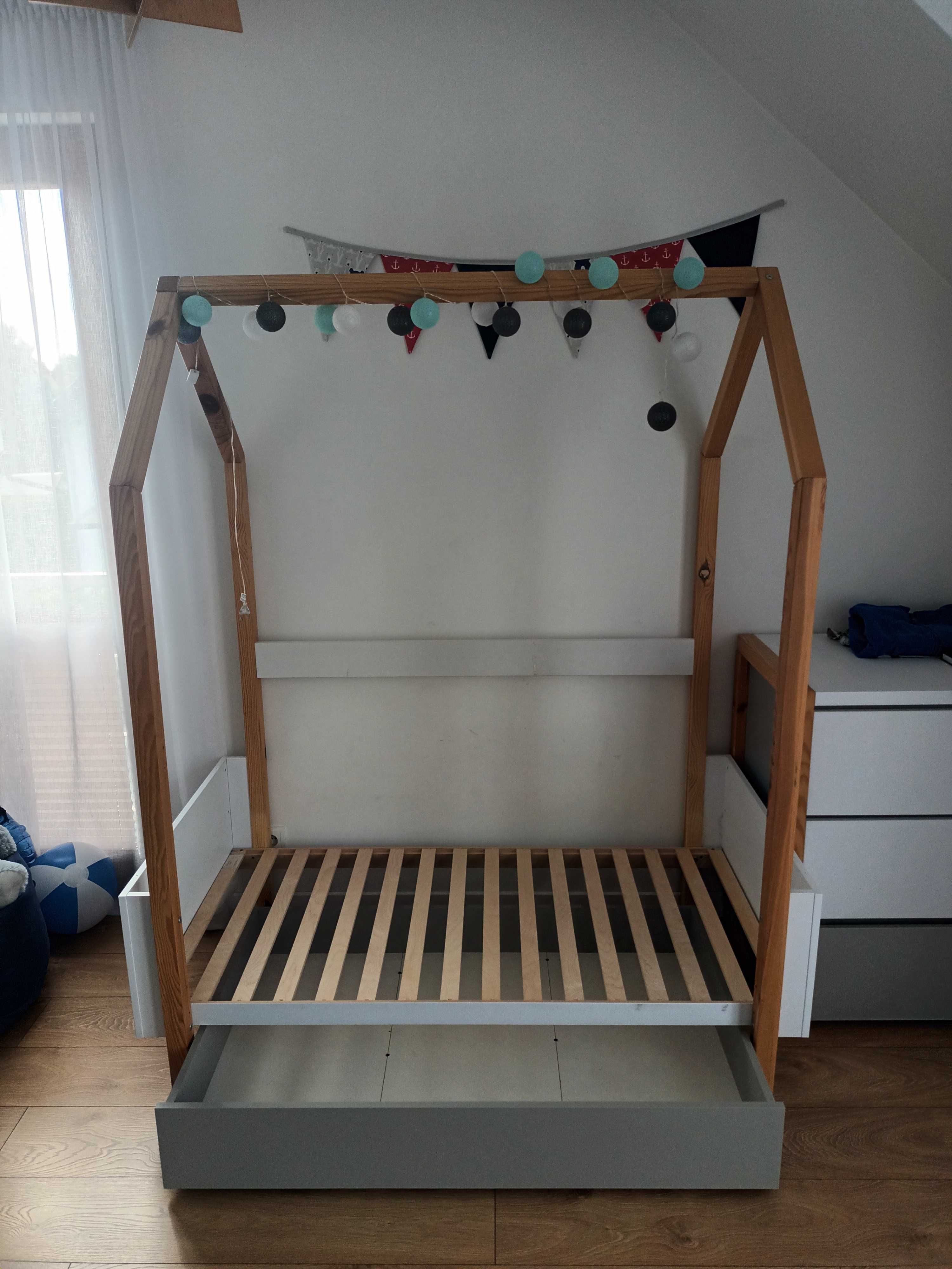 BELLAMY Pinette łóżeczko 70x140 rozsuwane do 160 cm