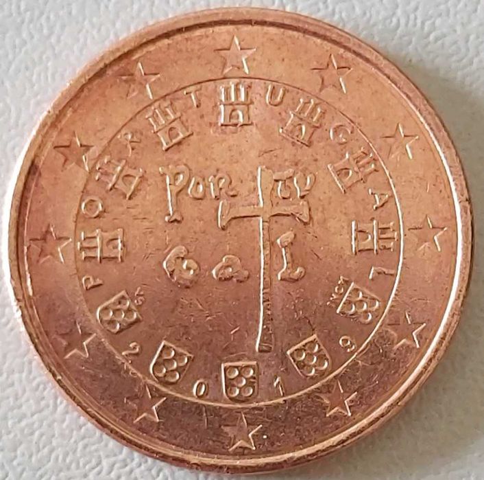 5 Cêntimos de 2019 de Portugal