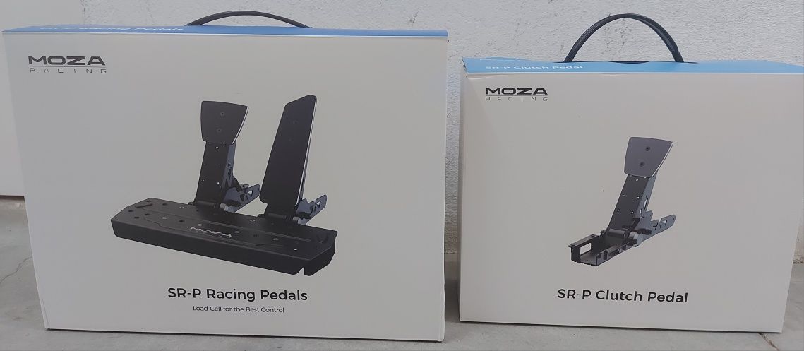 Pedais Simracing Moza S-RP