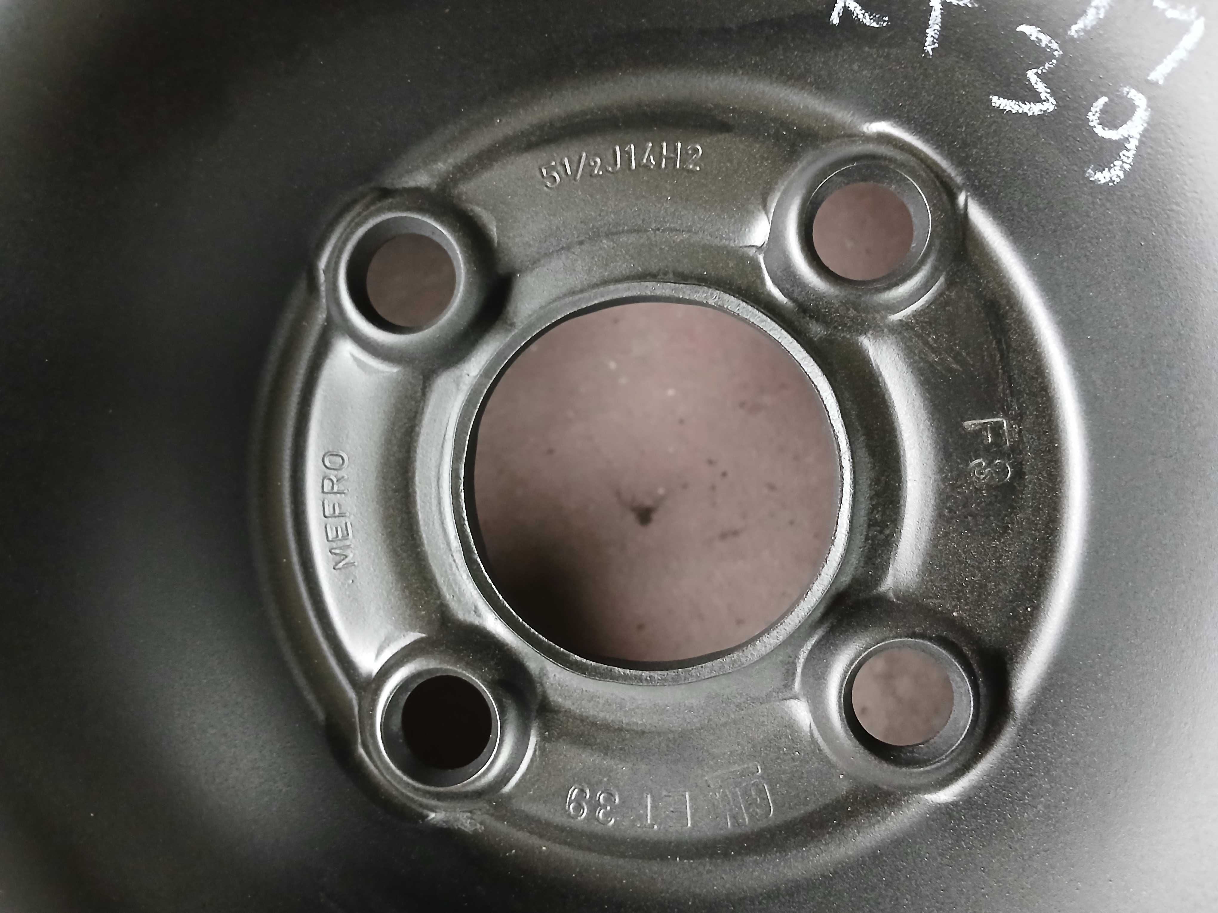 Felgi stalowe Opel Corsa D Astra itp 4x100 5,5j14 ch 56,6 et 39