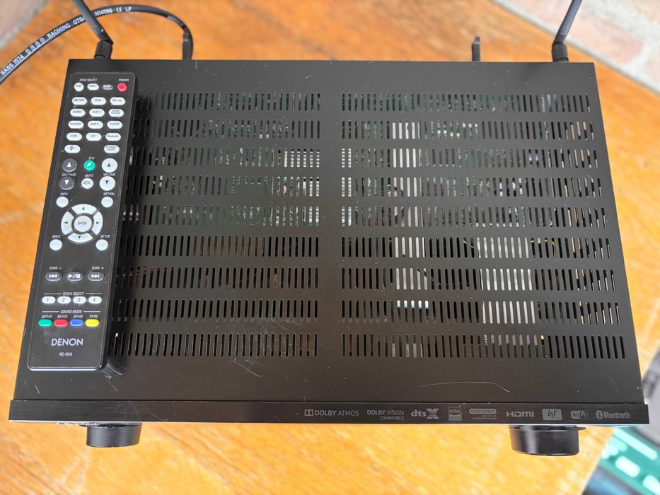 Denon AVR X2400H amplituner 7.2 Dolby Atmos Heos 4K HDR