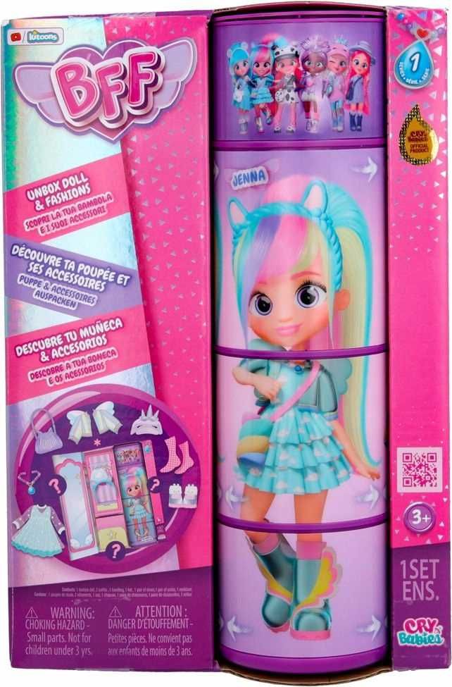 Cry Babies BFF Jenna lalka i akcesoria TM Toys B1