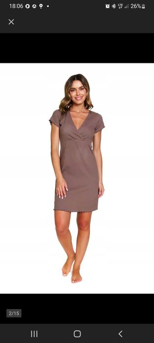 Koszula nocna ciążowa do karmienia Doctor Nap