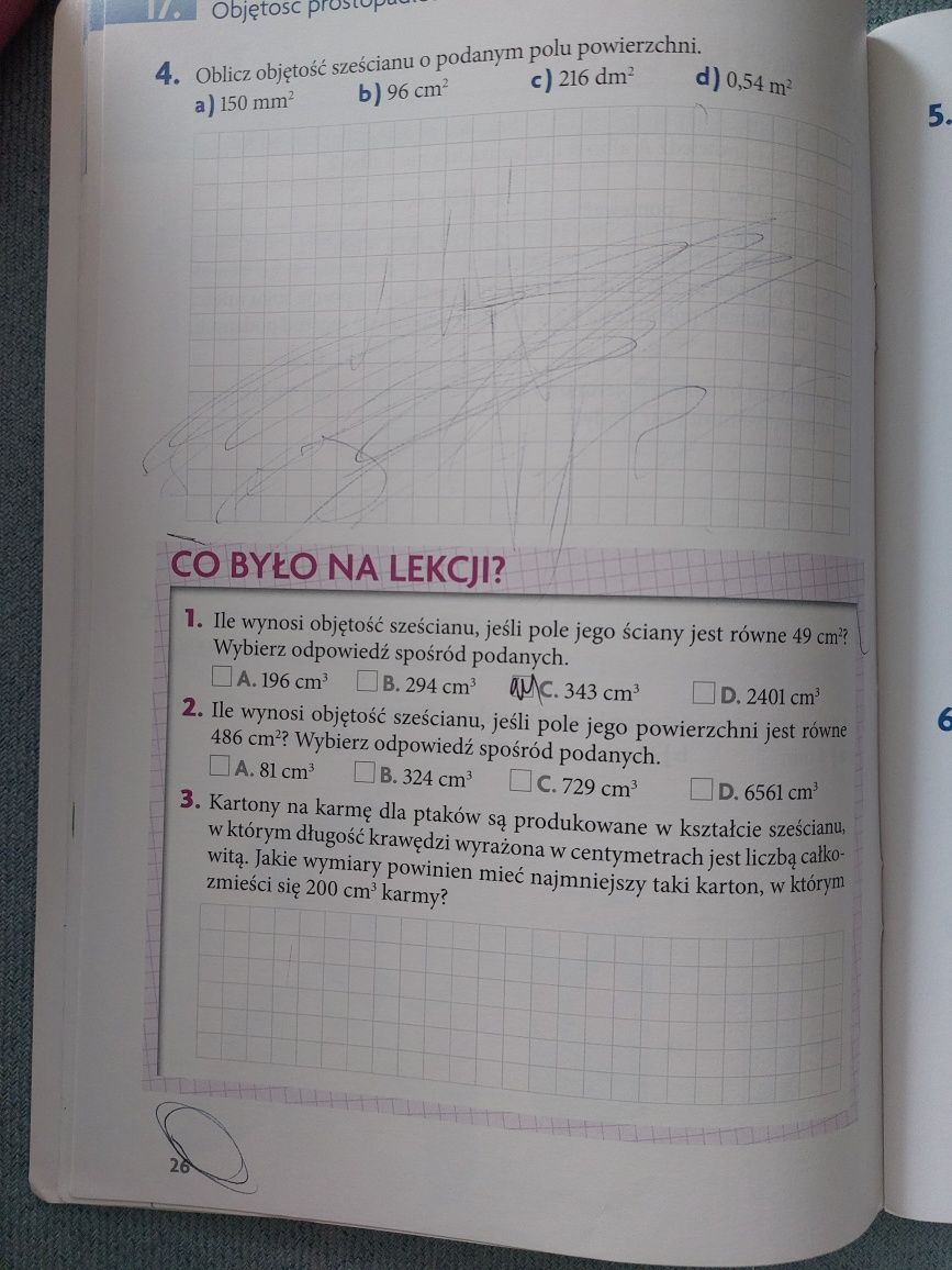 Matematyka 6 ćwiczenia część 2 WSiP