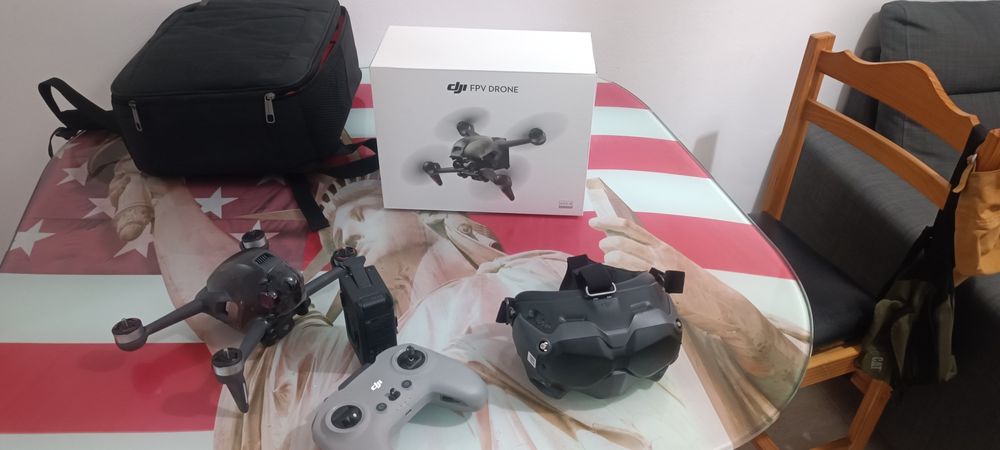 DJI FPV Acidentado