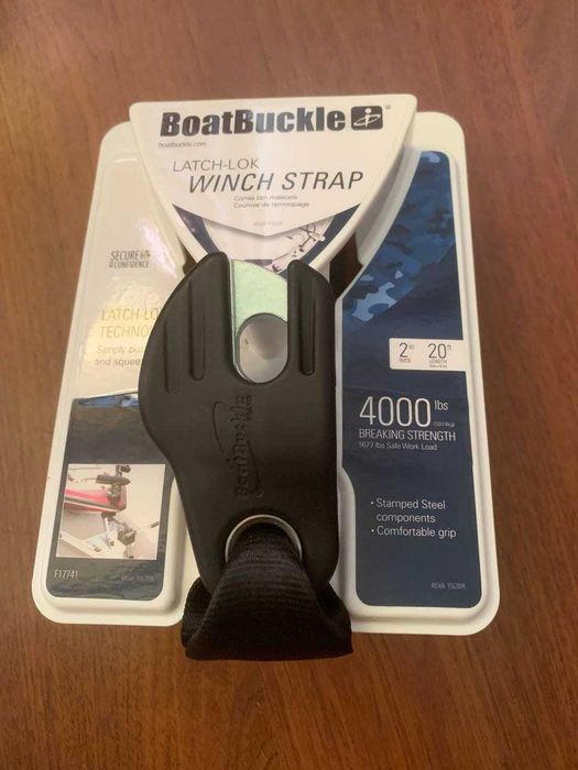 Ремень лебедки с крюком Latch-Lok  , серия BoatBuckle