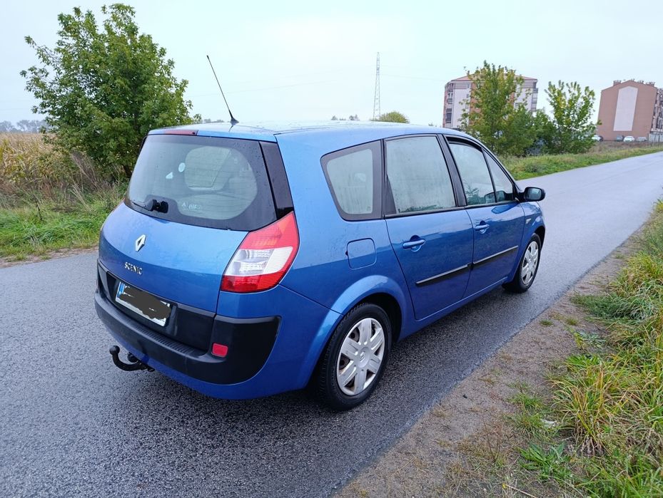Renault scenic grand 1.6benzyna 7 osób klima hak