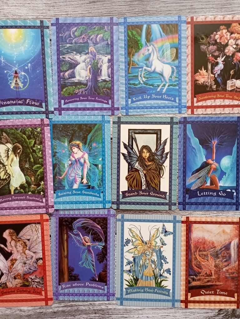 Nowe oryginalne karty Doreen Virtue Unikat! Tarot Oracle Runy